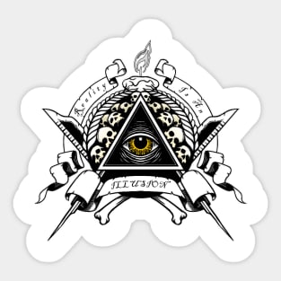 Illuminati Sticker